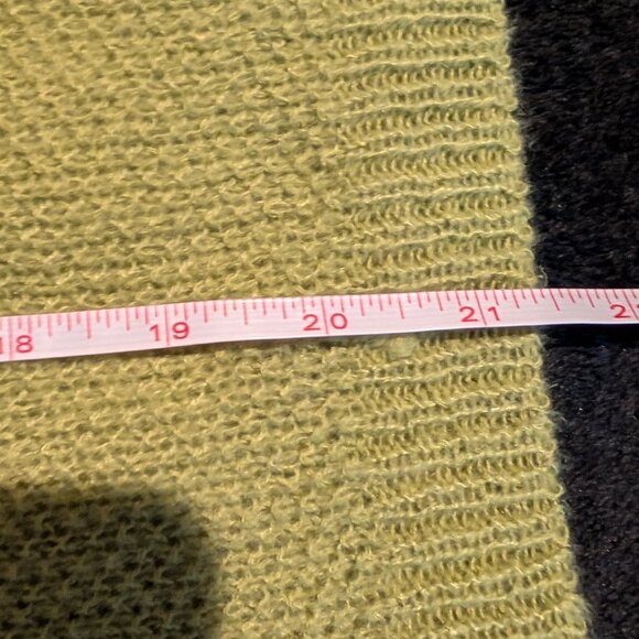 Sage Green Button-Front Cardigan - Picture 4 of 6